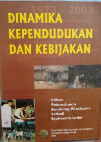 Dinamika kependudukan dan kebijakan